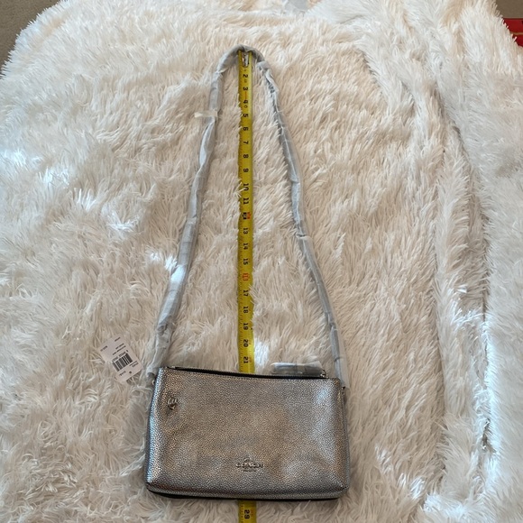 COACH CROSBY CROSSBODY IN BICOLOR LEATHER - Picture 5 of 9